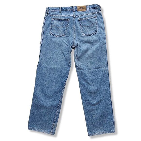 VINTAGE Christopher J Lightwash Mom Style Jeans Tag Size 38 - Waist 36" - Picture 5 of 5